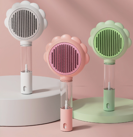 Brosse Chat 2‑en‑1 pour Pelage Parfait